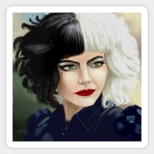 Cruella Sticker